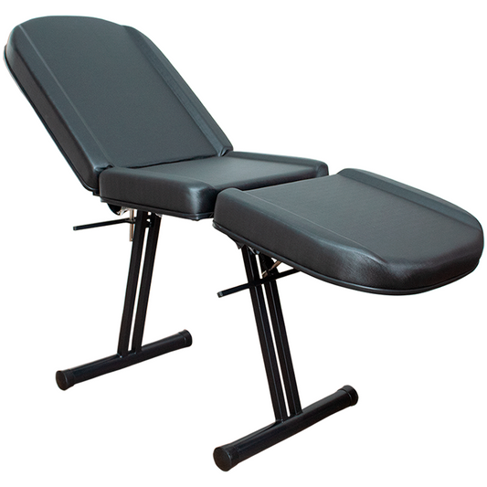 Fixed Tattoo Bed Reclining Backrest and Legs - PT 01 - Pontual Tattoo Furniture