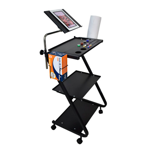 Tattoo Trolley w/ six Supports FACILITY Z - Pontual Tattoo Furniture